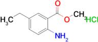 Methyl 2-amino-5-ethylbenzoate hydrochloride