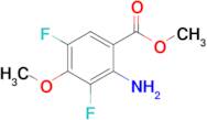 Methyl 2-amino-3,5-difluoro-4-methoxybenzoate