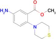 Methyl 5-amino-2-thiomorpholinobenzoate