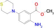 Methyl 2-amino-5-thiomorpholinobenzoate