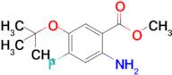 Methyl 2-amino-5-(tert-butoxy)-4-fluorobenzoate