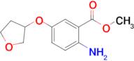 Methyl 2-amino-5-((tetrahydrofuran-3-yl)oxy)benzoate