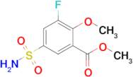 Methyl 3-fluoro-2-methoxy-5-sulfamoylbenzoate