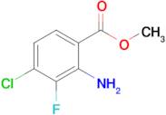 Methyl 2-amino-4-chloro-3-fluorobenzoate