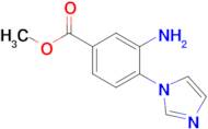Methyl 3-amino-4-(1h-imidazol-1-yl)benzoate