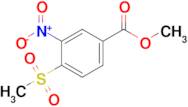 Methyl 4-(methylsulfonyl)-3-nitrobenzoate