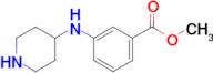 Methyl 3-(piperidin-4-ylamino)benzoate