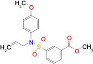 Methyl 3-(n-allyl-n-(4-methoxyphenyl)sulfamoyl)benzoate