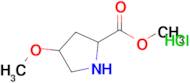 Methyl 4-methoxypyrrolidine-2-carboxylate hydrochloride