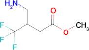 Methyl 3-(aminomethyl)-4,4,4-trifluorobutanoate