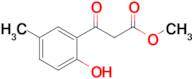 Methyl 3-(2-hydroxy-5-methylphenyl)-3-oxopropanoate