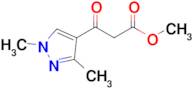 Methyl 3-(1,3-dimethyl-1h-pyrazol-4-yl)-3-oxopropanoate