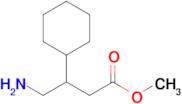 Methyl 4-amino-3-cyclohexylbutanoate