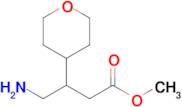 Methyl 4-amino-3-(tetrahydro-2h-pyran-4-yl)butanoate