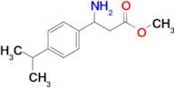 Methyl 3-amino-3-(4-isopropylphenyl)propanoate