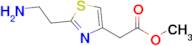 Methyl 2-(2-(2-aminoethyl)thiazol-4-yl)acetate