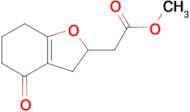 Methyl 2-(4-oxo-2,3,4,5,6,7-hexahydrobenzofuran-2-yl)acetate