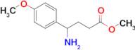 Methyl 4-amino-4-(4-methoxyphenyl)butanoate