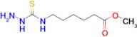 Methyl 6-(hydrazinecarbothioamido)hexanoate