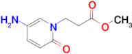 Methyl 3-(5-amino-2-oxopyridin-1(2h)-yl)propanoate