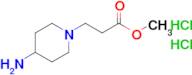 Methyl 3-(4-aminopiperidin-1-yl)propanoate dihydrochloride