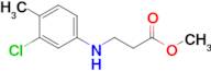 Methyl 3-((3-chloro-4-methylphenyl)amino)propanoate