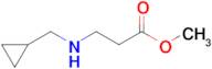 Methyl 3-((cyclopropylmethyl)amino)propanoate