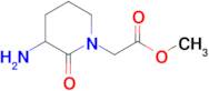 Methyl 2-(3-amino-2-oxopiperidin-1-yl)acetate