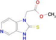 methyl 2-{2-sulfanylidene-1H,2H,3H-imidazo[4,5-c]pyridin-1-yl}acetate