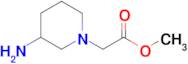 Methyl 2-(3-aminopiperidin-1-yl)acetate