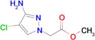 Methyl 2-(3-amino-4-chloro-1h-pyrazol-1-yl)acetate