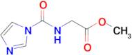 Methyl (1h-imidazole-1-carbonyl)glycinate