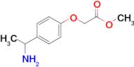 Methyl 2-(4-(1-aminoethyl)phenoxy)acetate