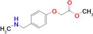 Methyl 2-(4-((methylamino)methyl)phenoxy)acetate