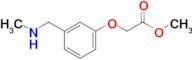 Methyl 2-(3-((methylamino)methyl)phenoxy)acetate