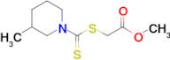 Methyl 2-((3-methylpiperidine-1-carbonothioyl)thio)acetate