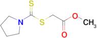 Methyl 2-((pyrrolidine-1-carbonothioyl)thio)acetate