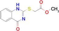 methyl 2-[(4-oxo-1,4-dihydroquinazolin-2-yl)sulfanyl]acetate