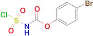 4-Bromophenyl (chlorosulfonyl)carbamate