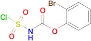 2-Bromophenyl (chlorosulfonyl)carbamate