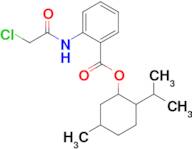 2-Isopropyl-5-methylcyclohexyl 2-(2-chloroacetamido)benzoate