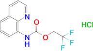 2,2,2-Trifluoroethyl quinolin-8-ylcarbamate hydrochloride