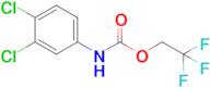 2,2,2-Trifluoroethyl (3,4-dichlorophenyl)carbamate