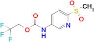 2,2,2-Trifluoroethyl (6-(methylsulfonyl)pyridin-3-yl)carbamate