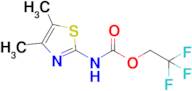 2,2,2-Trifluoroethyl (4,5-dimethylthiazol-2-yl)carbamate