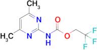 2,2,2-Trifluoroethyl (4,6-dimethylpyrimidin-2-yl)carbamate