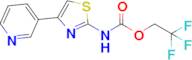 2,2,2-Trifluoroethyl (4-(pyridin-3-yl)thiazol-2-yl)carbamate