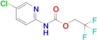 2,2,2-Trifluoroethyl (5-chloropyridin-2-yl)carbamate