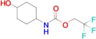 2,2,2-Trifluoroethyl (4-hydroxycyclohexyl)carbamate