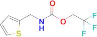 2,2,2-Trifluoroethyl (thiophen-2-ylmethyl)carbamate